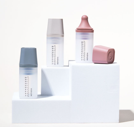 MotherK 矽膠嬰兒藥瓶3個