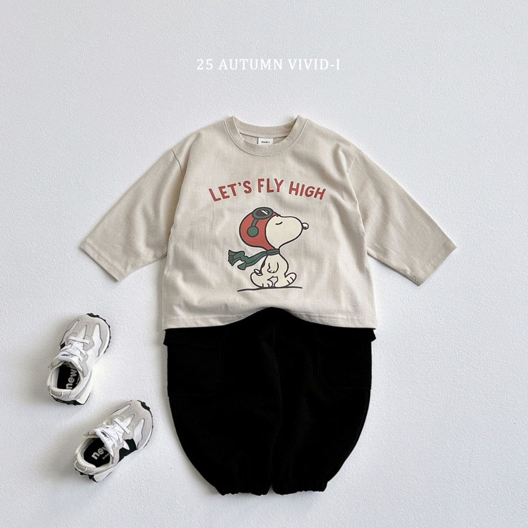 25็ง๐snoopy letโs fly highไธ่กฃ