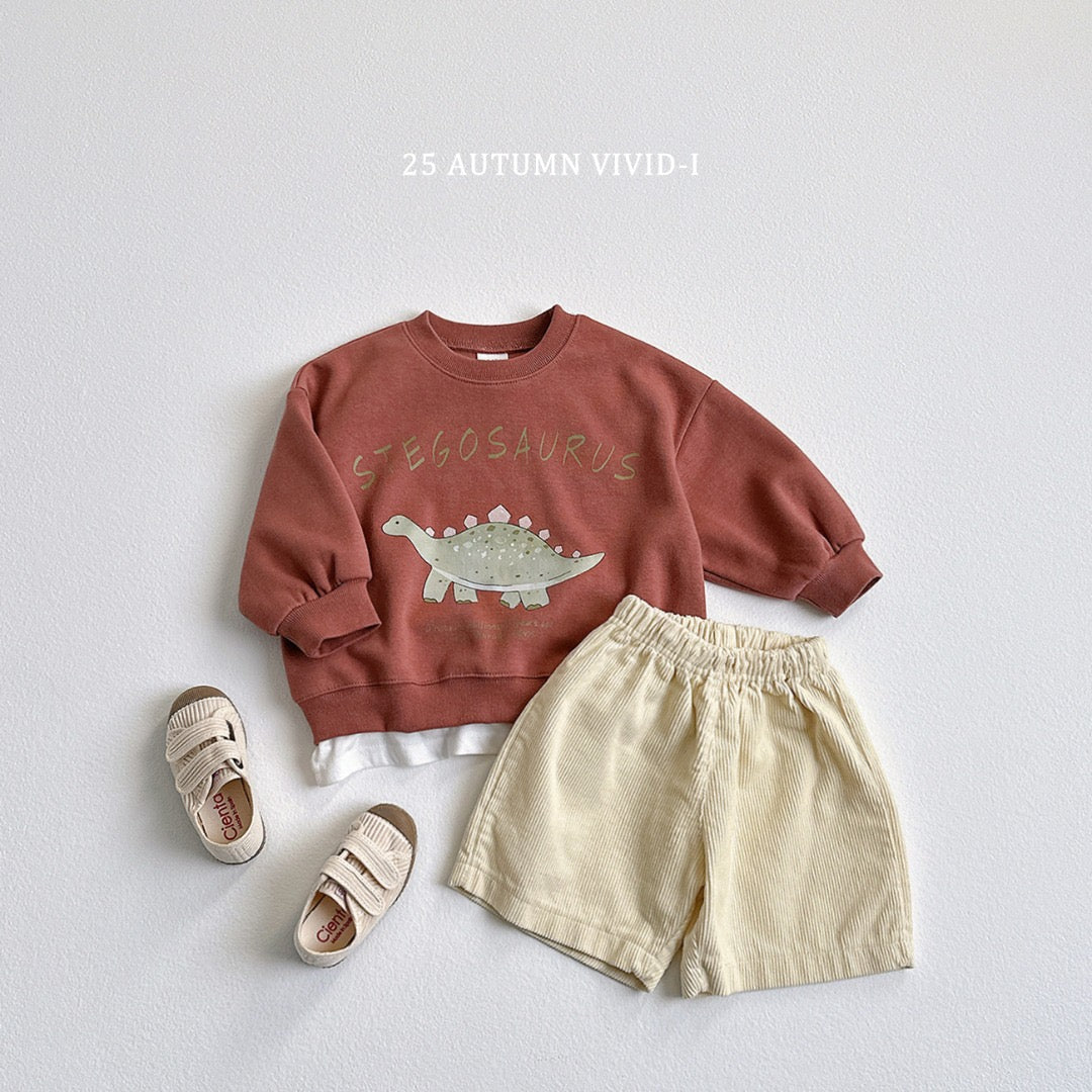 25็ง๐stegosaurus/tyrannosaurus/triceratopsๆ้พไธ่กฃ