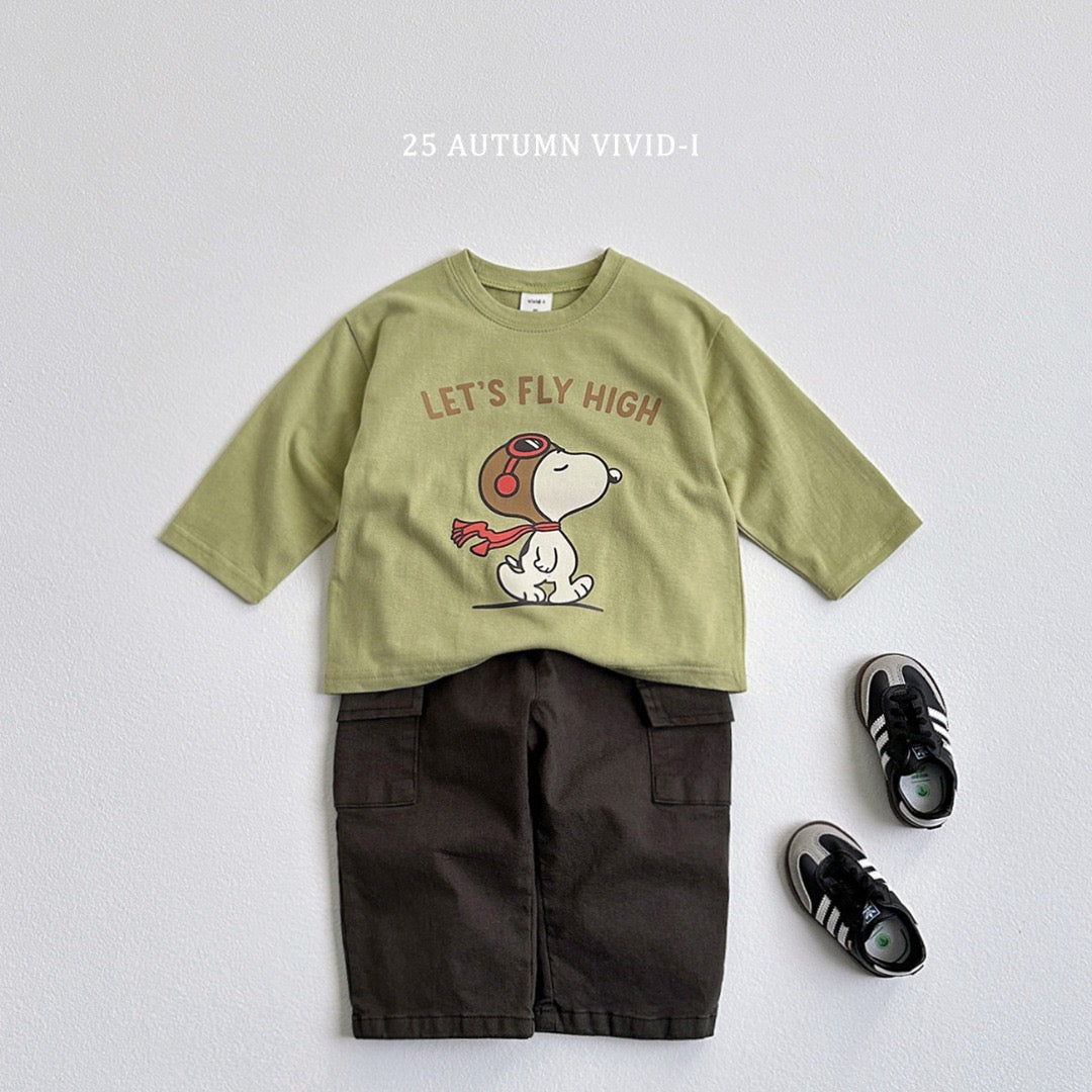 25็ง๐snoopy letโs fly highไธ่กฃ