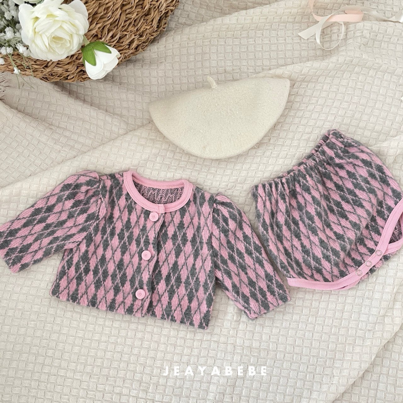 韓國童裝 25冬|Jeaya 25467 baby set