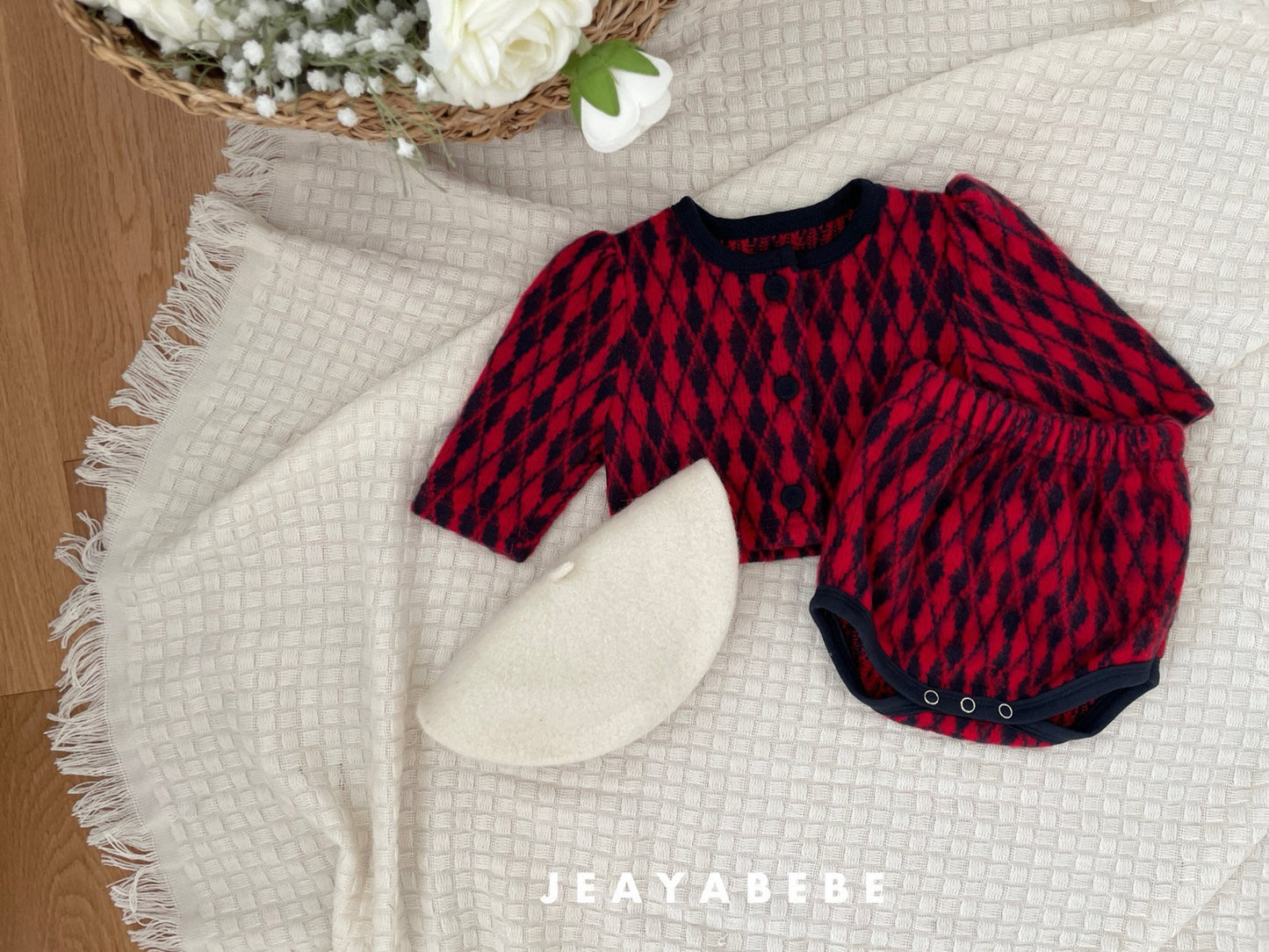 韓國童裝 25冬|Jeaya 25467 baby set