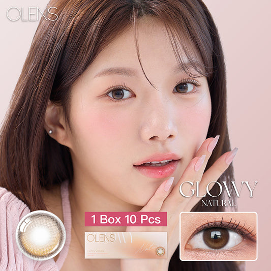 Olens日拋 1盒10片盒裝Glowy Natural Mocha Latte Brown