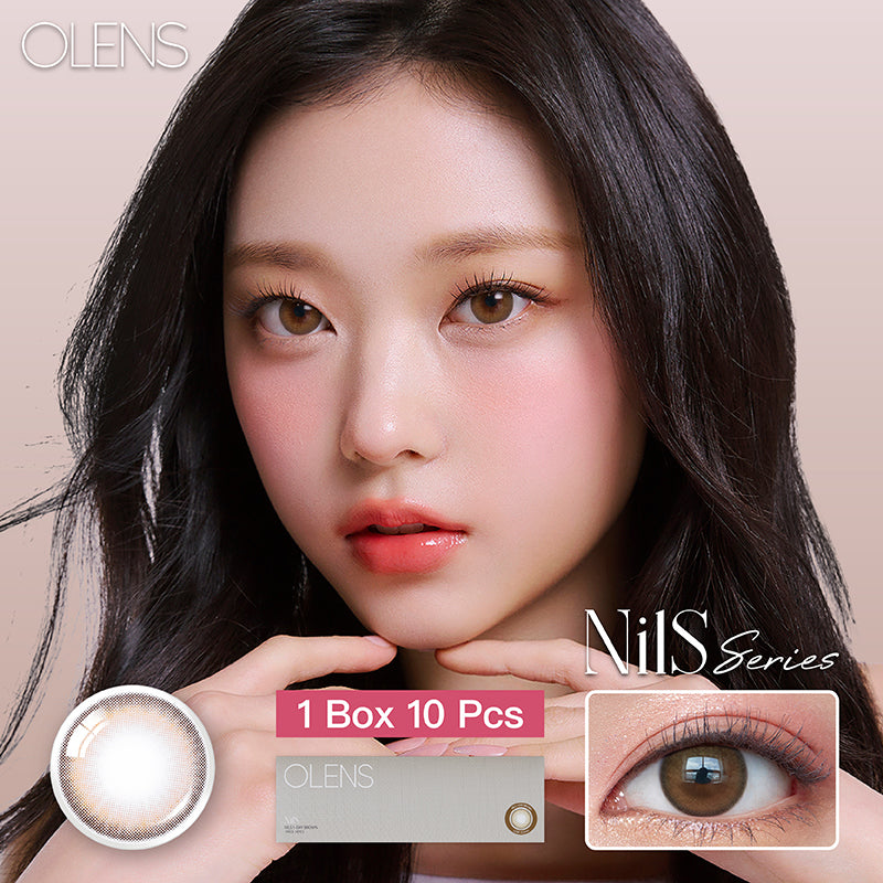 Olens日拋 1盒10片盒裝Nils Brown