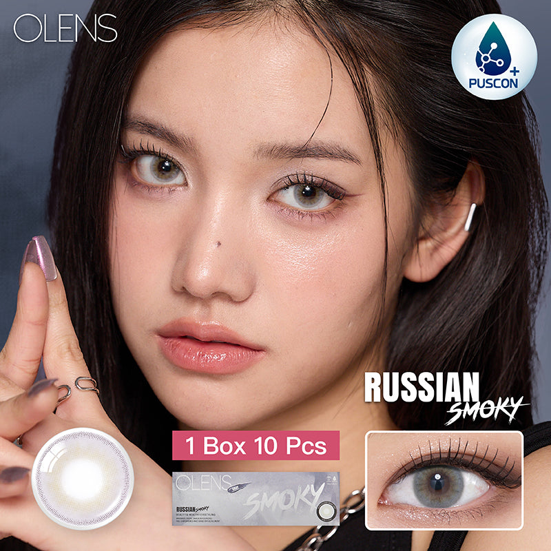 Olens日拋 1盒10片盒裝Russian Smoky Gray