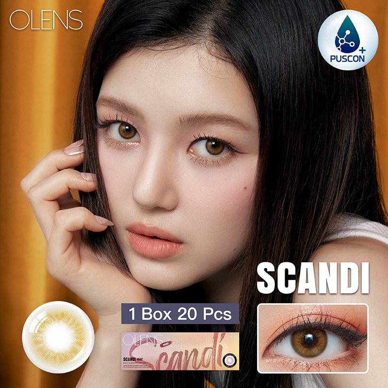Olens日拋 1盒20片盒裝Scandi Hazel