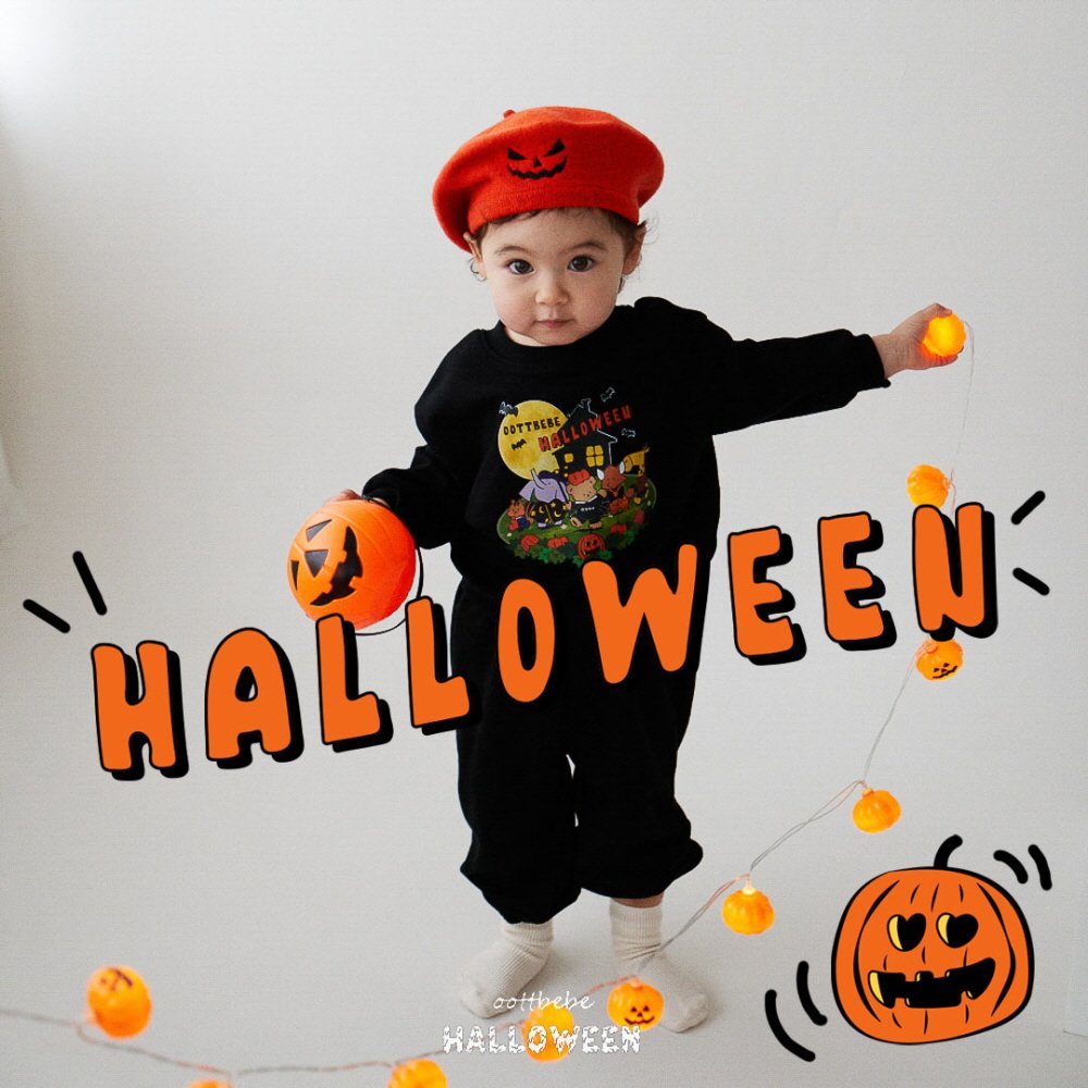 25秋🍁oottbebe |halloween 上衣連褲套裝