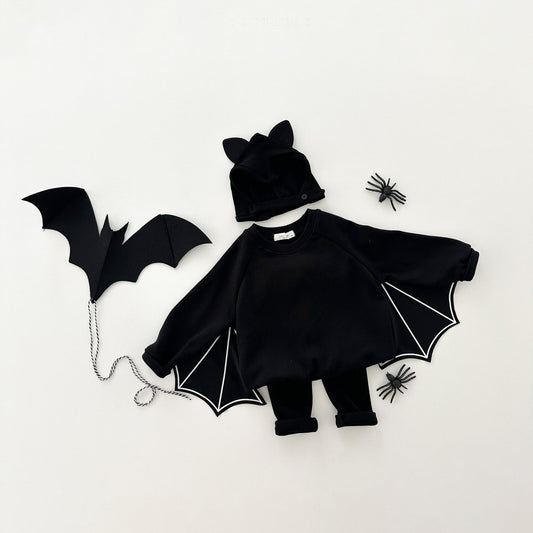 25秋🍁oottbebe |halloween 蝙蝠上衣連褲套裝