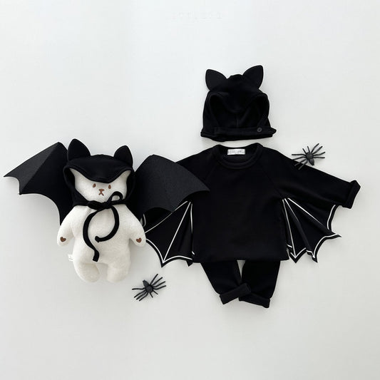 25秋🍁oottbebe |halloween 蝙蝠上衣連褲套裝