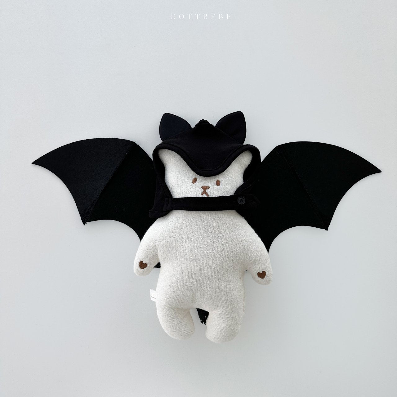 25秋🍁oottbebe |halloween 大童鈕扣款蝙蝠帽