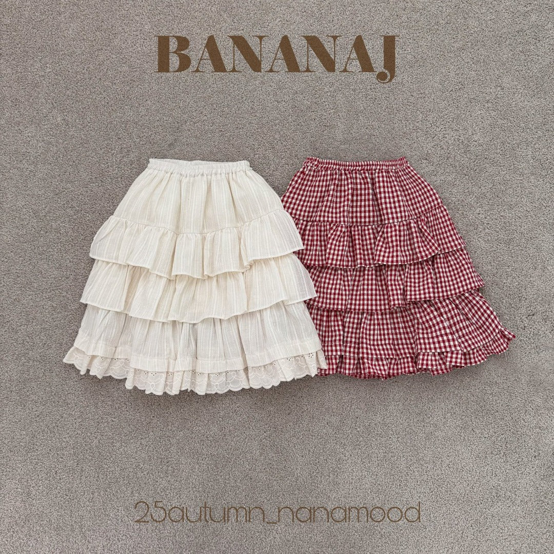 韓國童裝 25秋|BananaJ 25316 skirt
