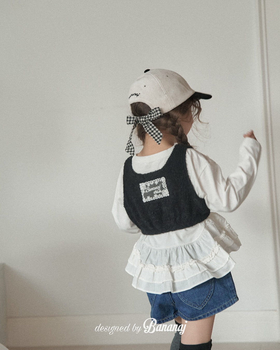 韓國童裝 25秋|BananaJ 25321 vest