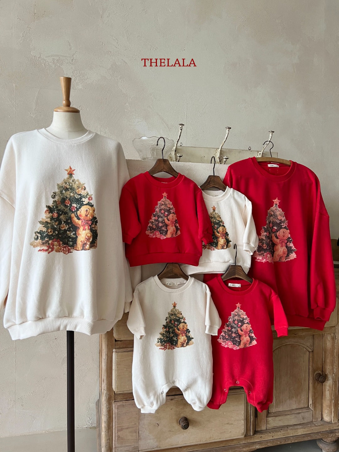 韓國童裝 25冬|thelala 25407 top parent&child