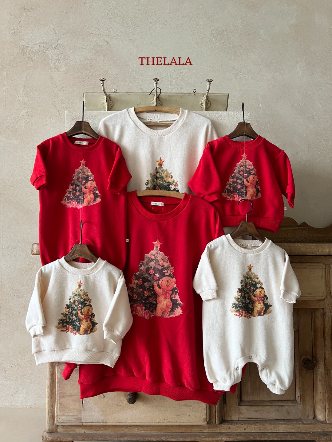 韓國童裝 25冬|thelala 25407 top parent&child