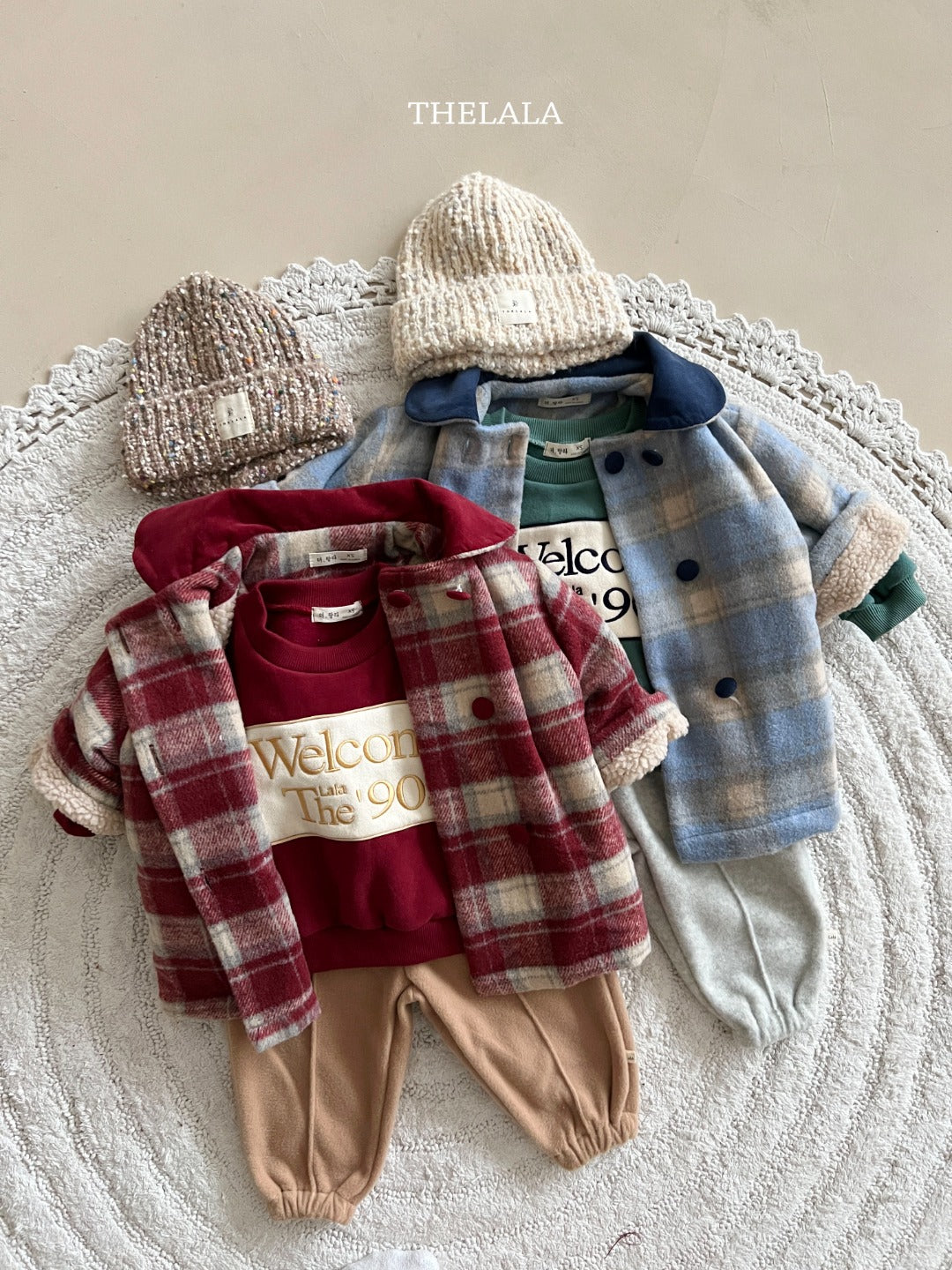 韓國童裝 25冬|thelala 25427 top parent&child