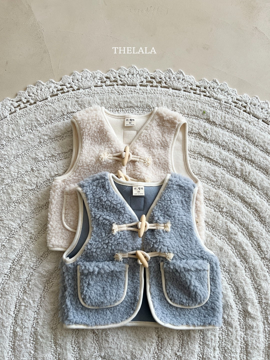 韓國童裝 25冬|thelala 25442 knit vest