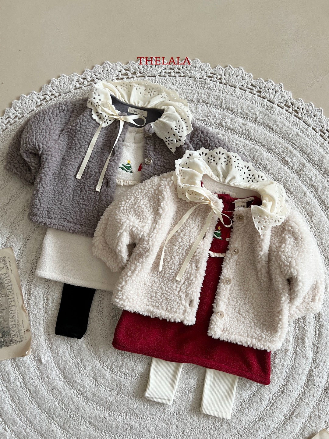 韓國童裝 25冬|thelala 25443 cardigan