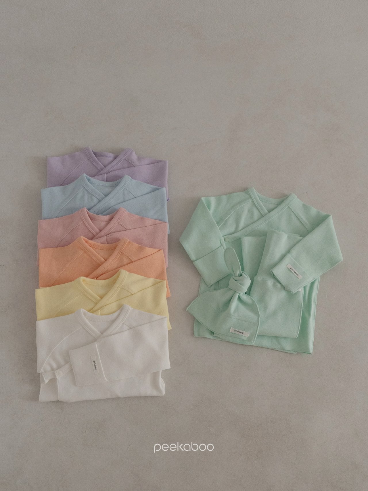 韓國童裝 25秋|peekaboo 25477 newborn set