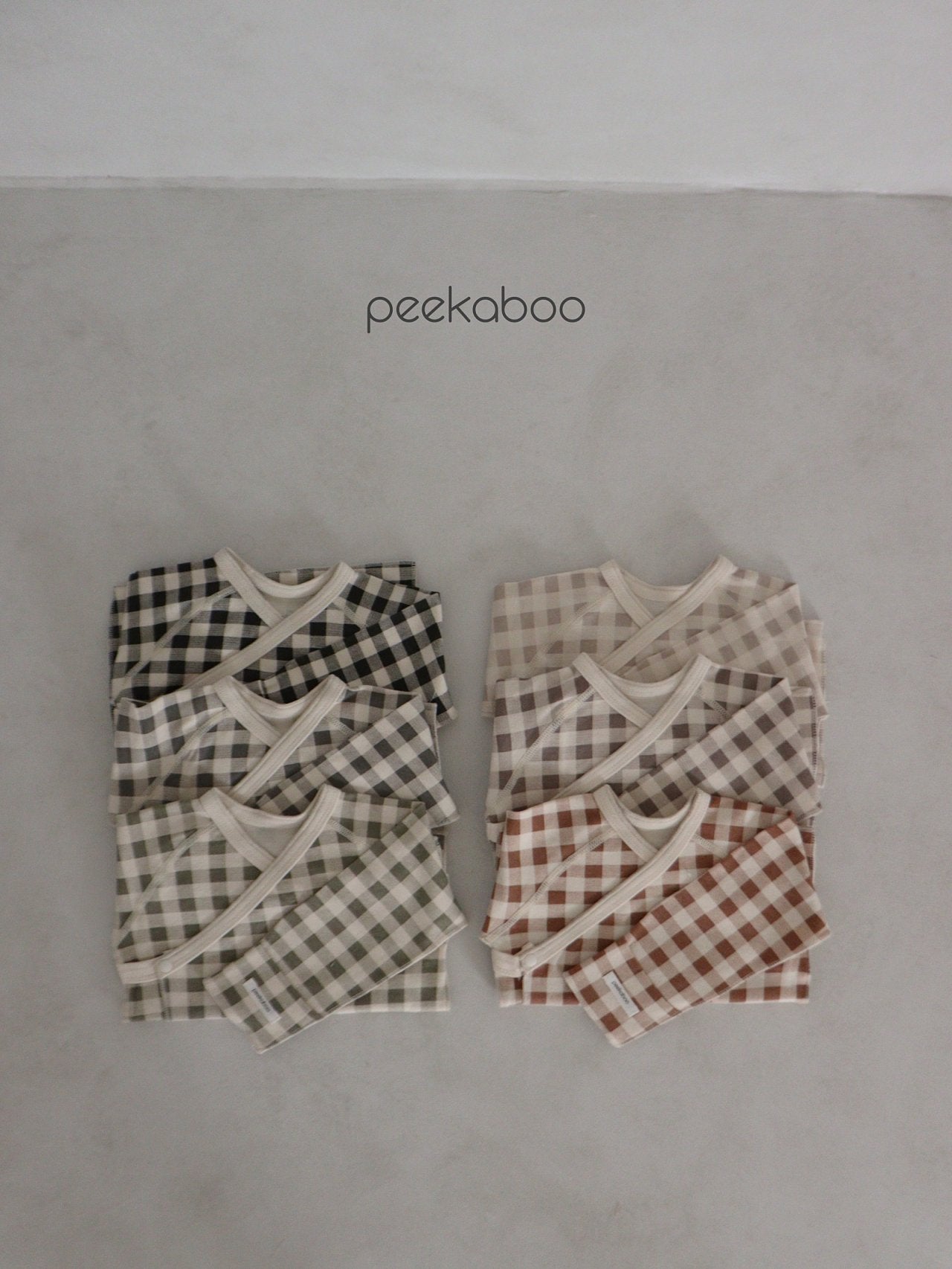 韓國童裝 25秋|peekaboo 25478 newborn set