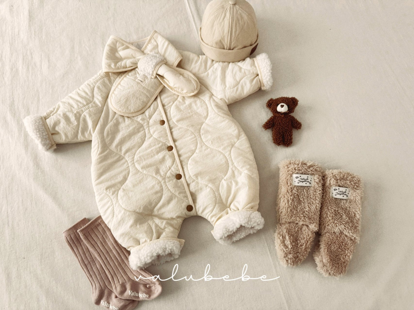 韓國童裝 25冬|valubebe 25491 jumpsuit