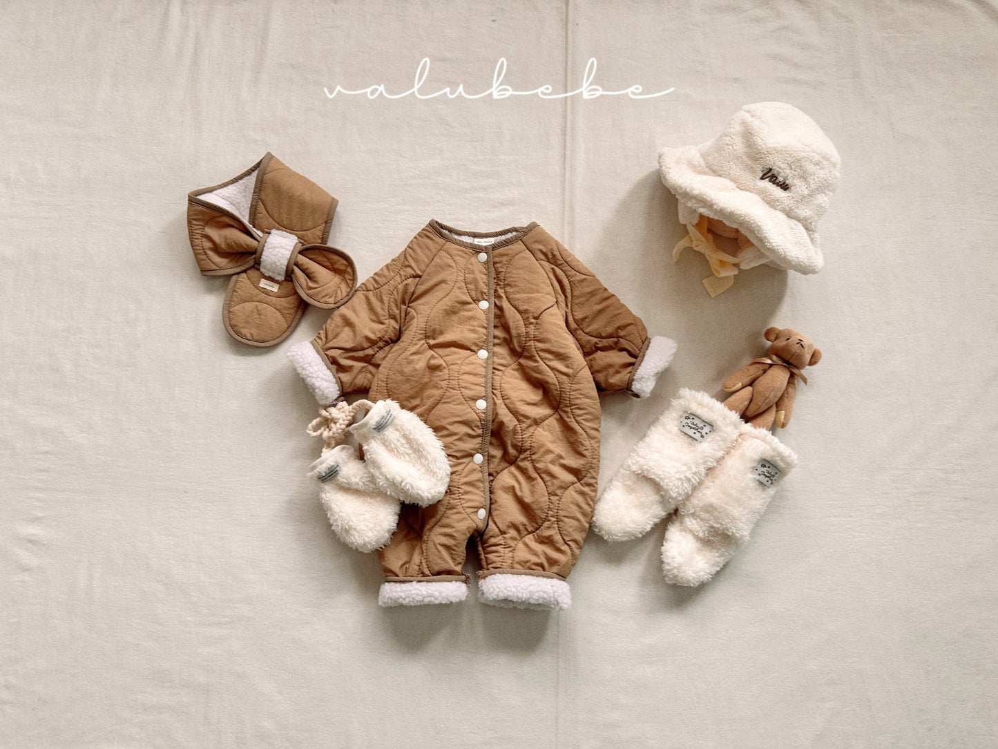 韓國童裝 25冬|valubebe 25491 jumpsuit