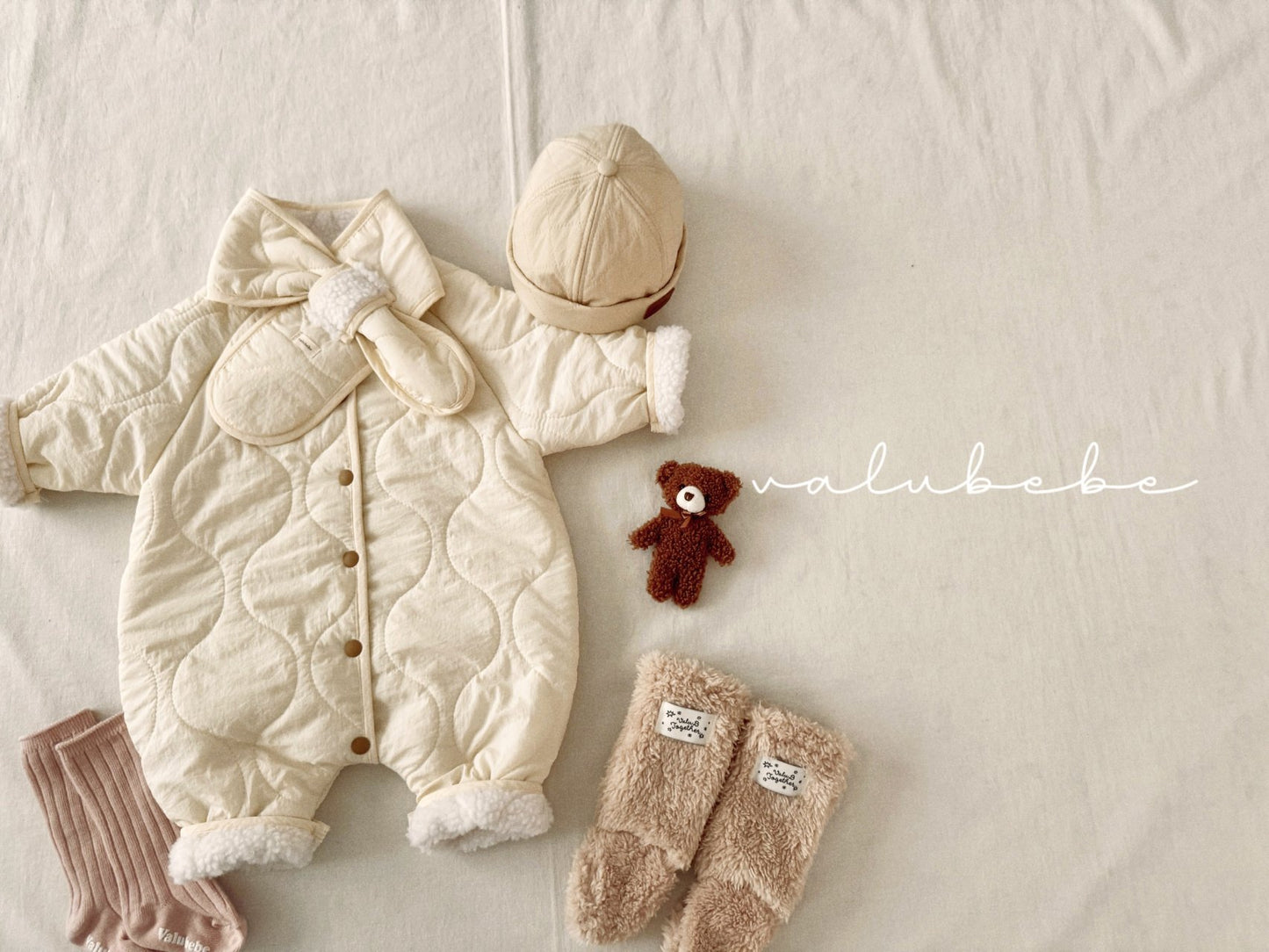 韓國童裝 25冬|valubebe 25491 jumpsuit