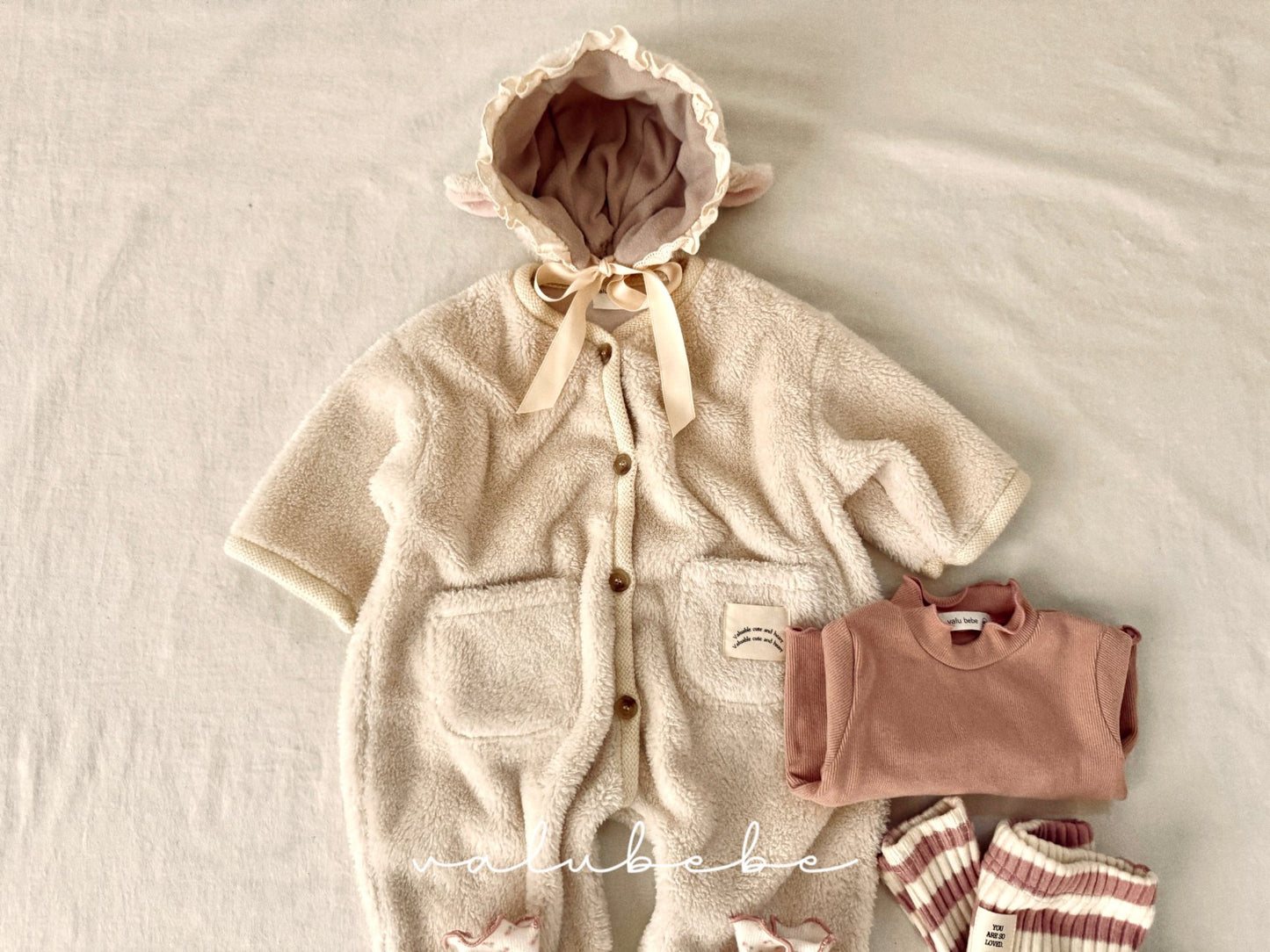 韓國童裝 25冬|valubebe 25497 jumpsuit