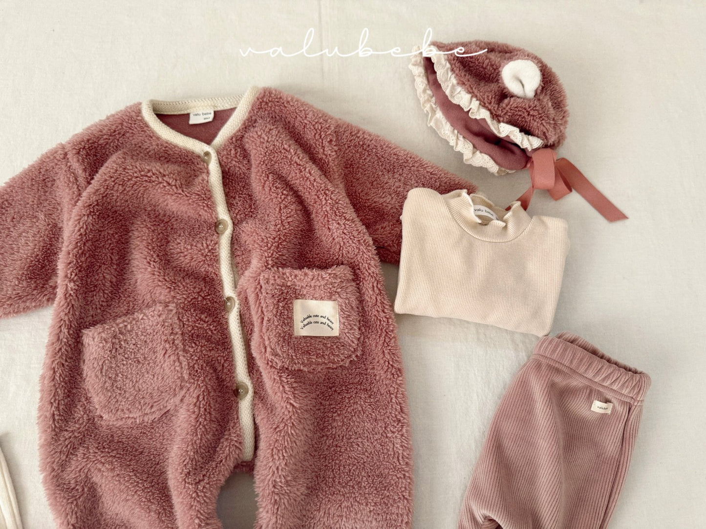 韓國童裝 25冬|valubebe 25497 jumpsuit