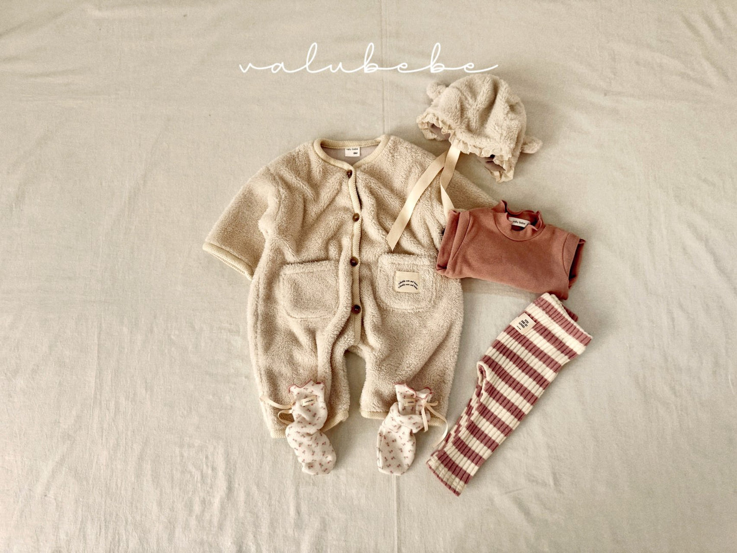 韓國童裝 25冬|valubebe 25497 jumpsuit