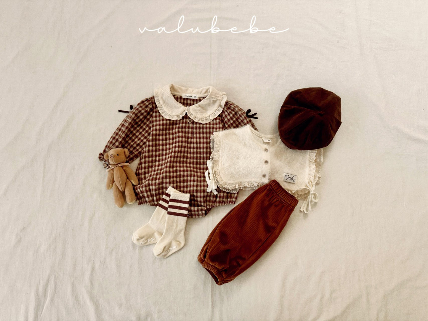 韓國童裝 25冬|valubebe 25498 bodysuit