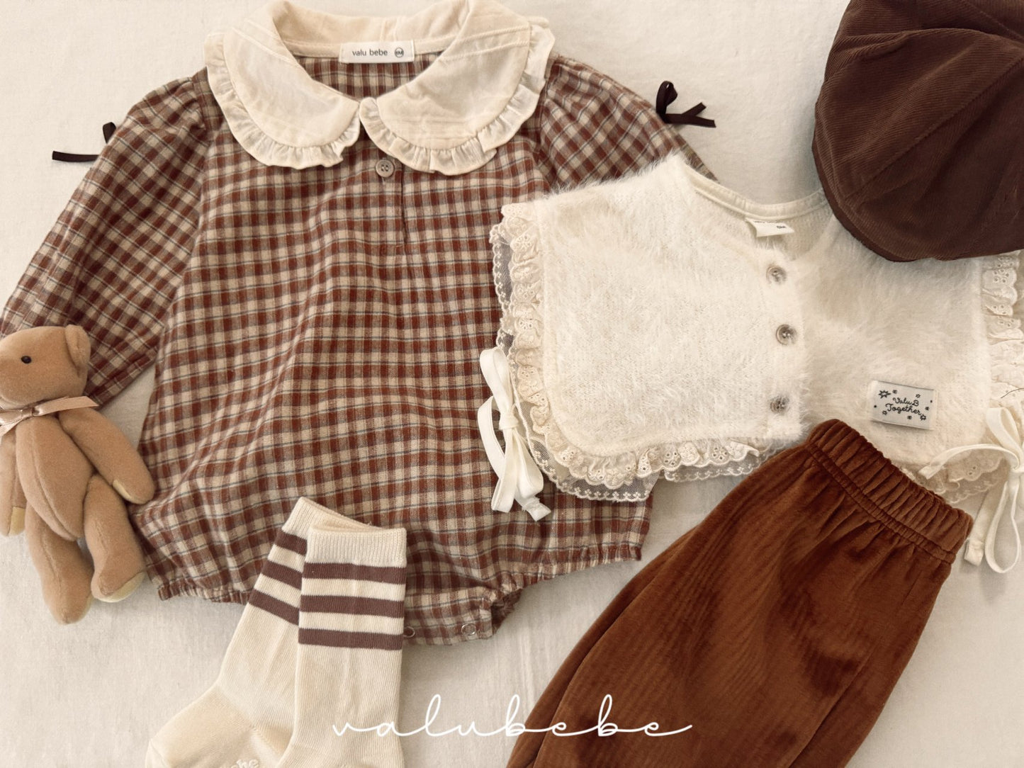 韓國童裝 25冬|valubebe 25498 bodysuit