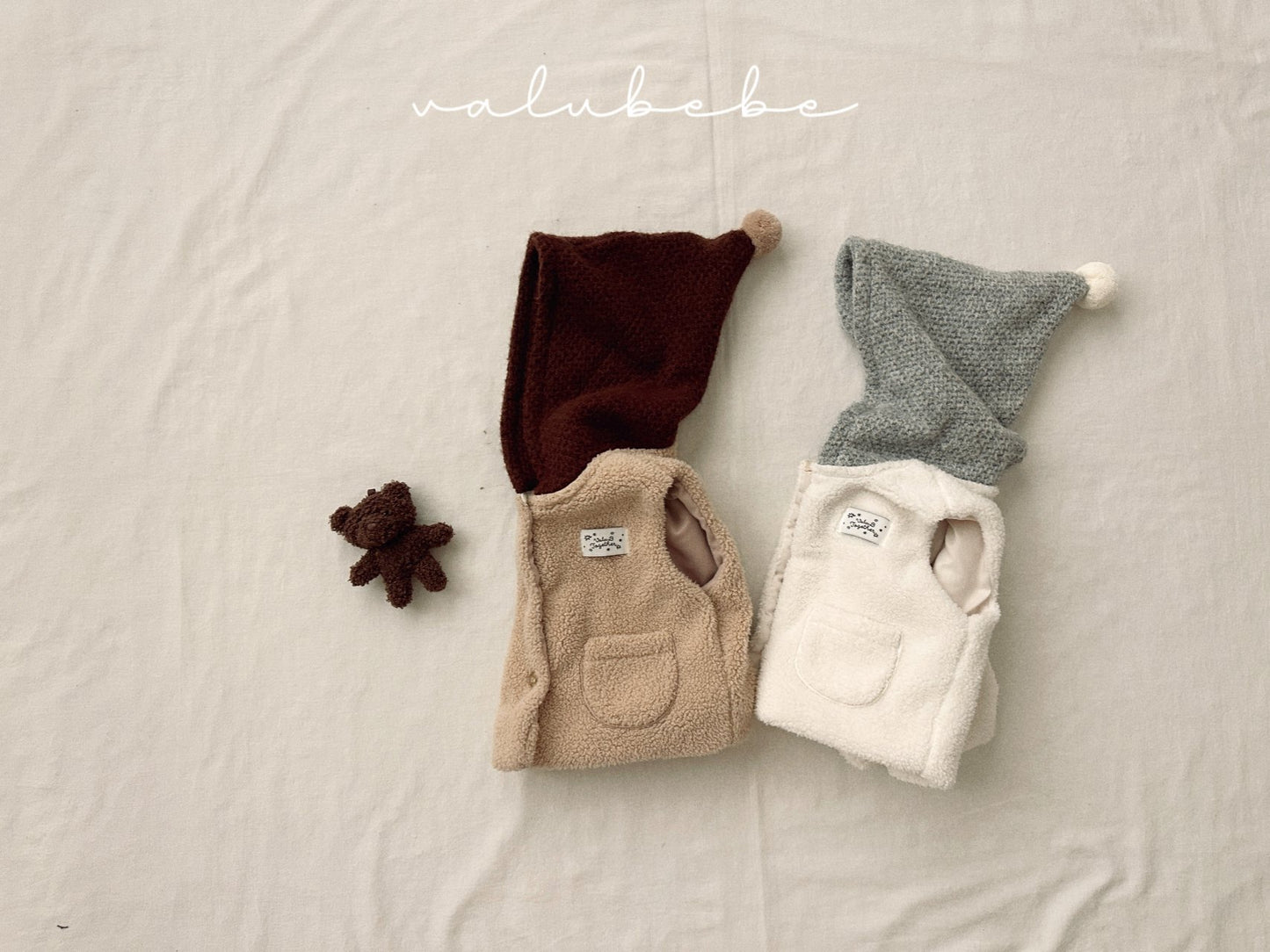 韓國童裝 25冬|valubebe 25500 waistcoat