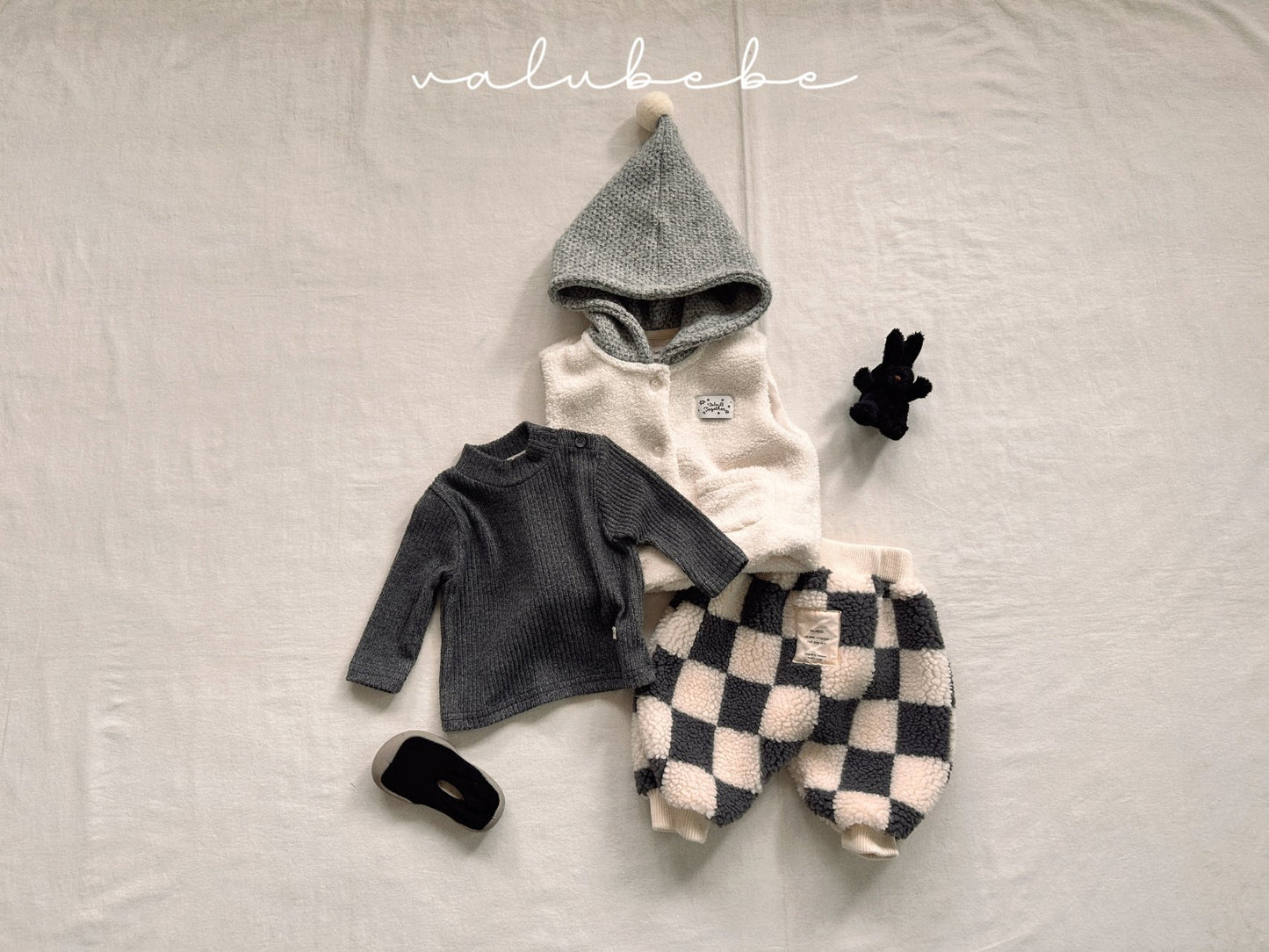 韓國童裝 25冬|valubebe 25500 waistcoat