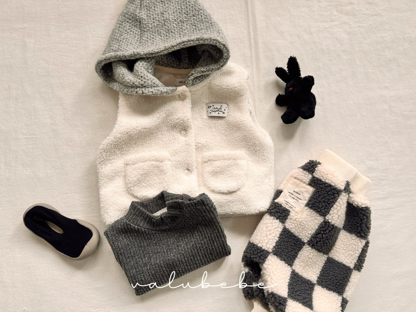韓國童裝 25冬|valubebe 25500 waistcoat