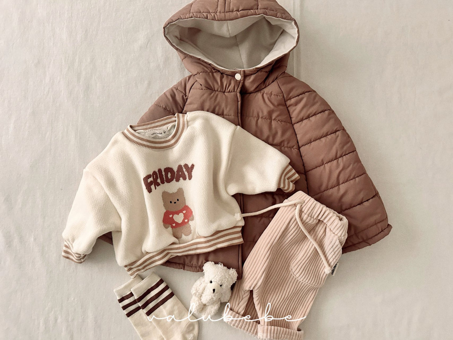 韓國童裝 25冬|valubebe 25504 outer