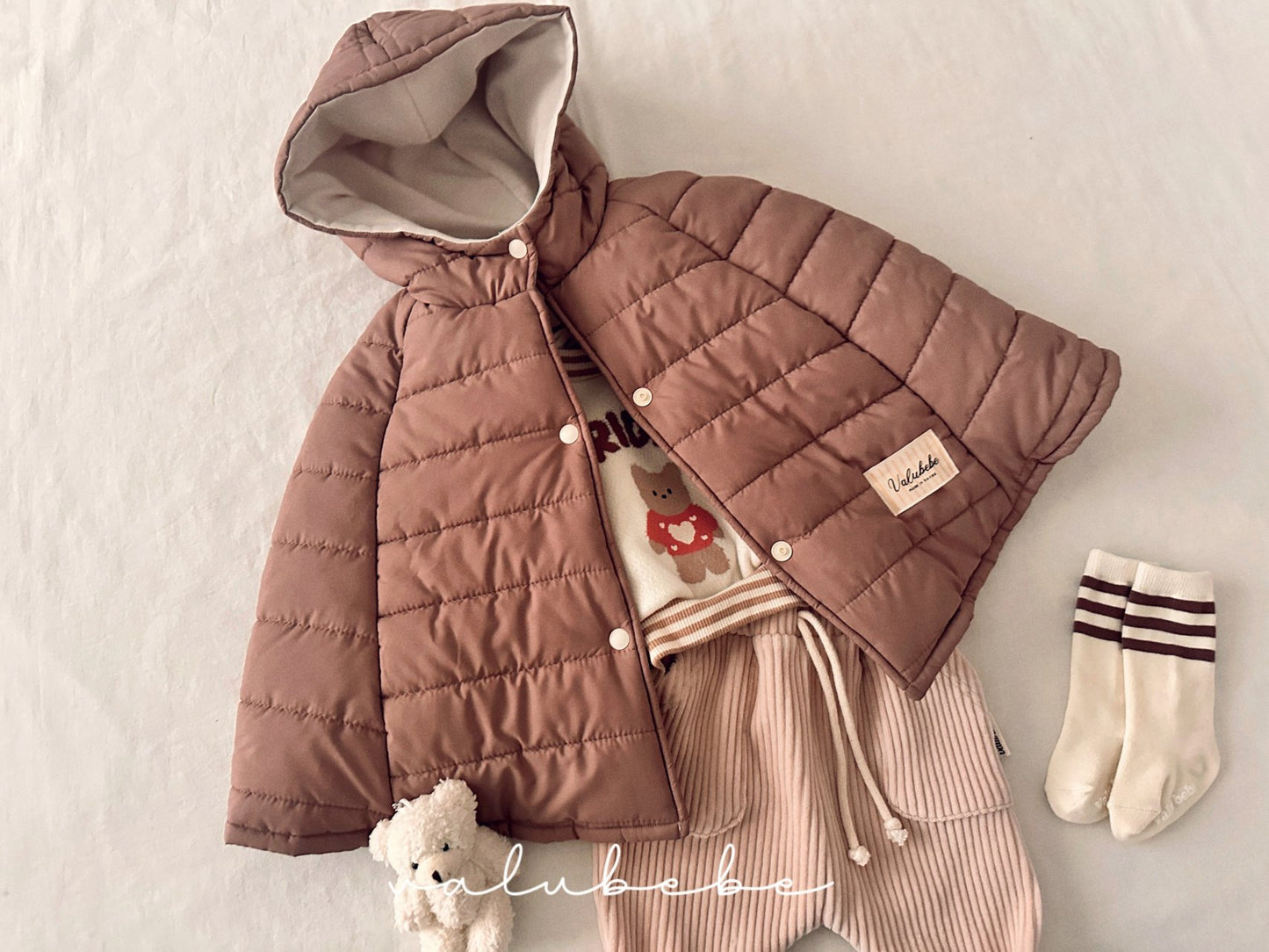 韓國童裝 25冬|valubebe 25504 outer