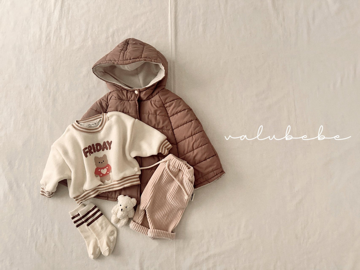 韓國童裝 25冬|valubebe 25504 outer