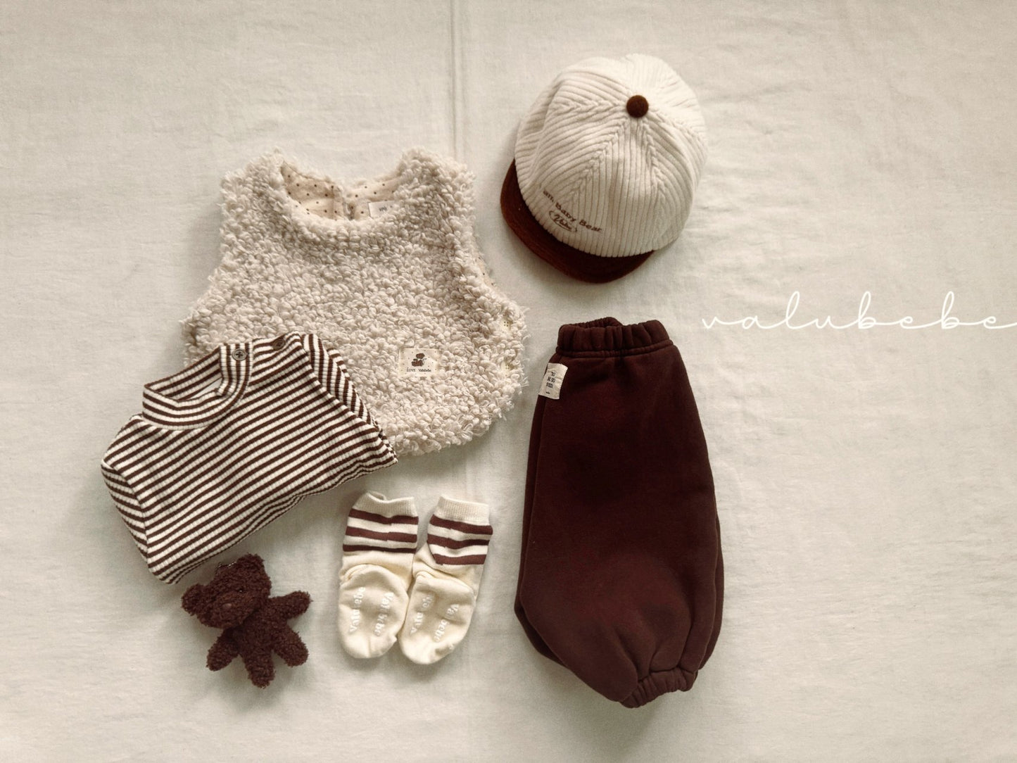 韓國童裝 25冬|valubebe 25507 waistcoat