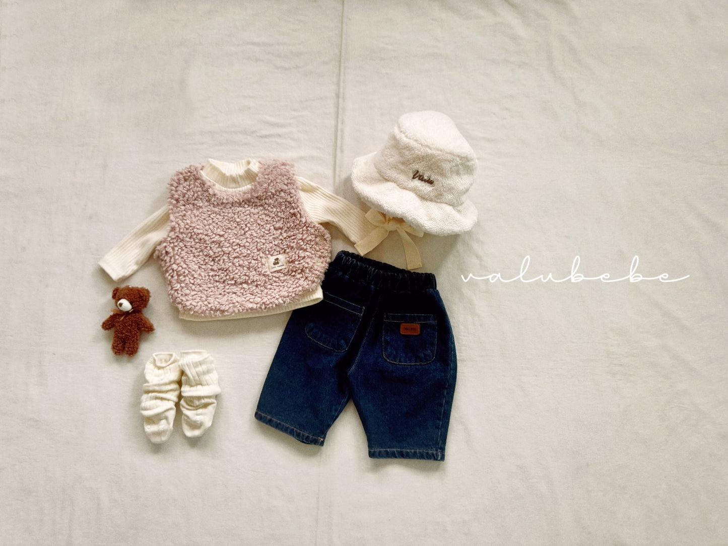 韓國童裝 25冬|valubebe 25507 waistcoat