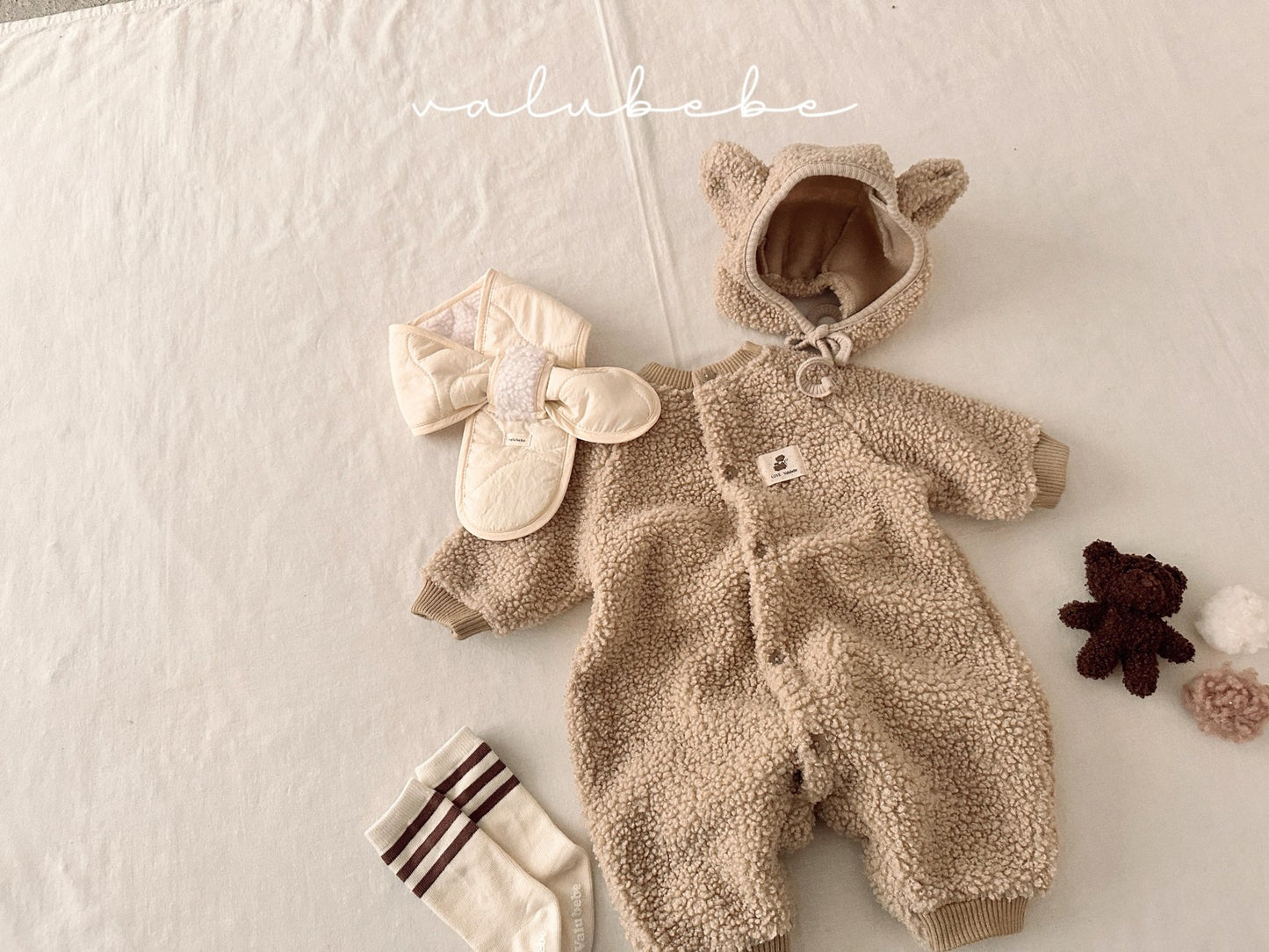 韓國童裝 25冬|valubebe 25512 jumpsuit