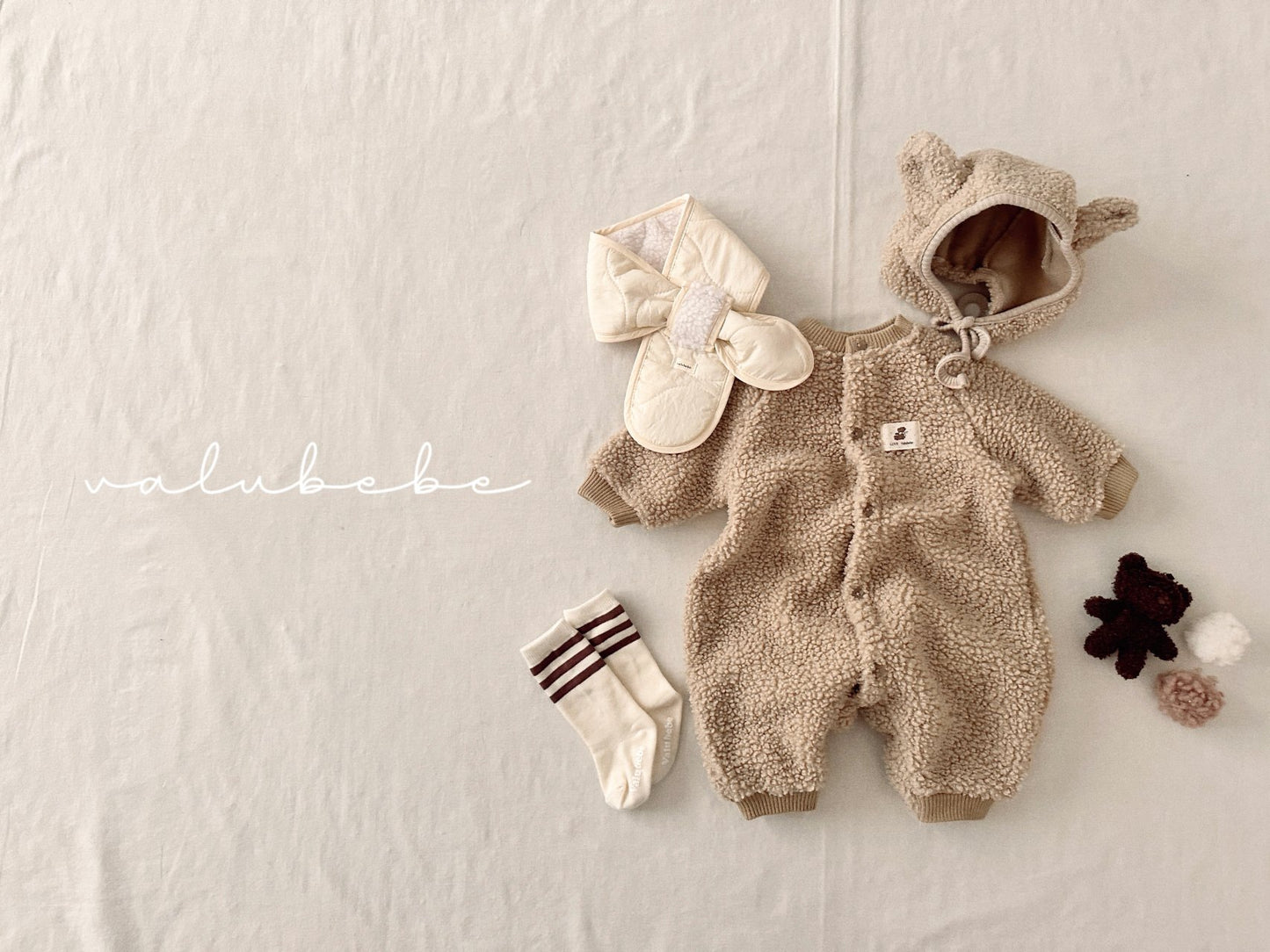 韓國童裝 25冬|valubebe 25512 jumpsuit