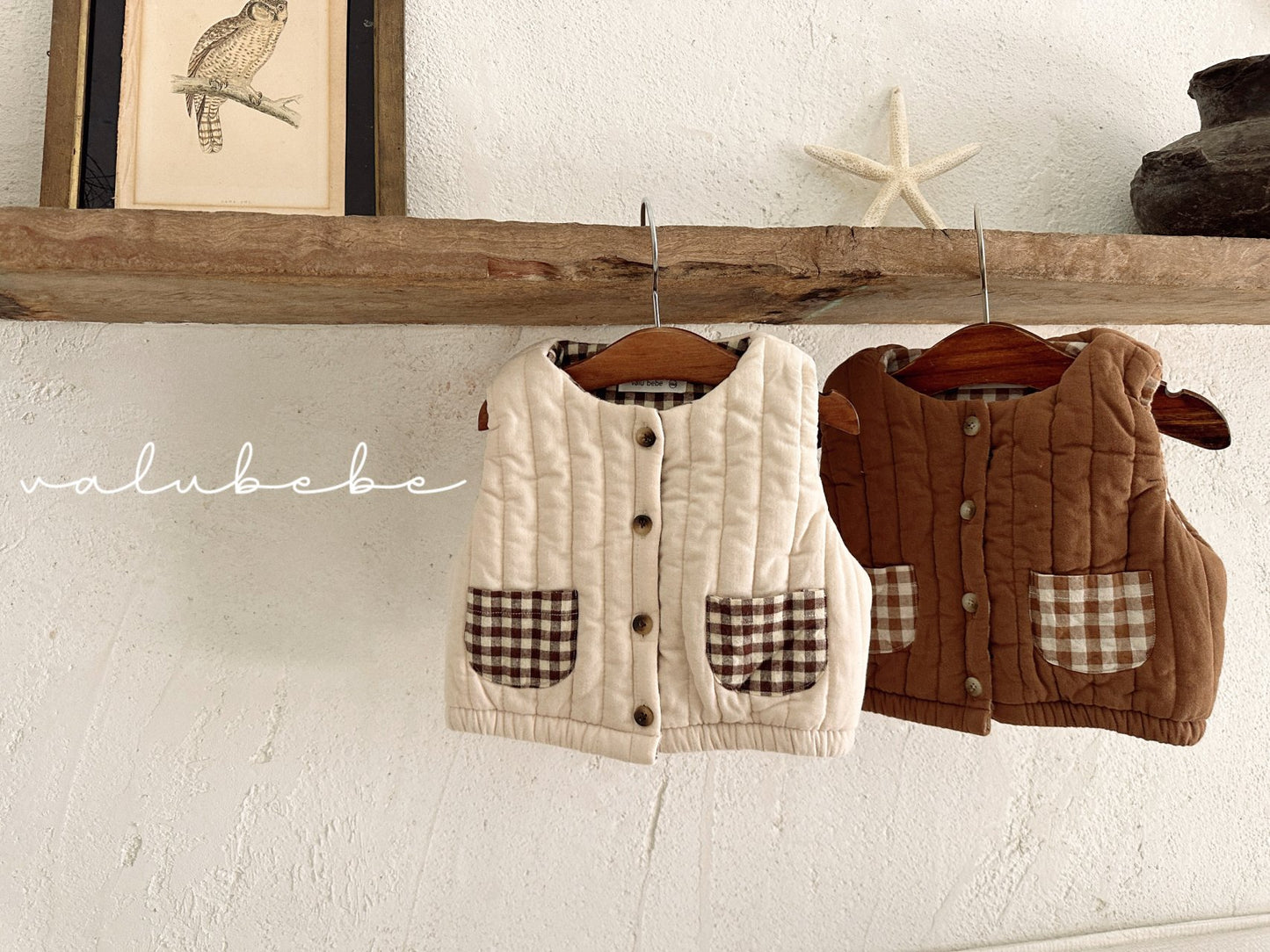 韓國童裝 25冬|valubebe 25514 waistcoat