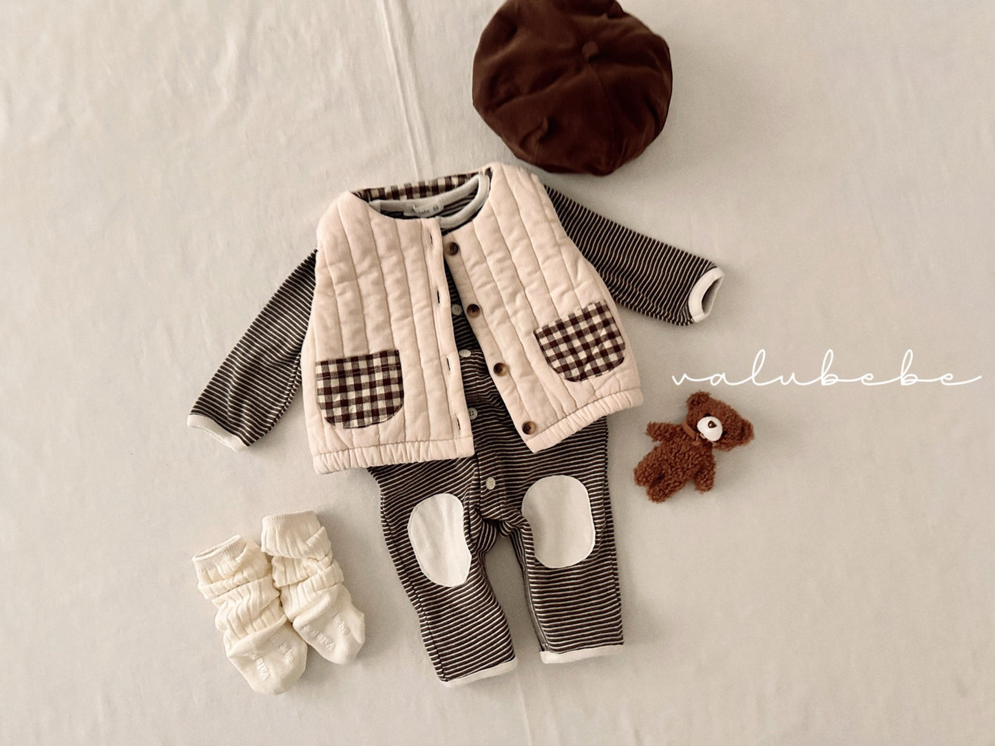 韓國童裝 25冬|valubebe 25514 waistcoat