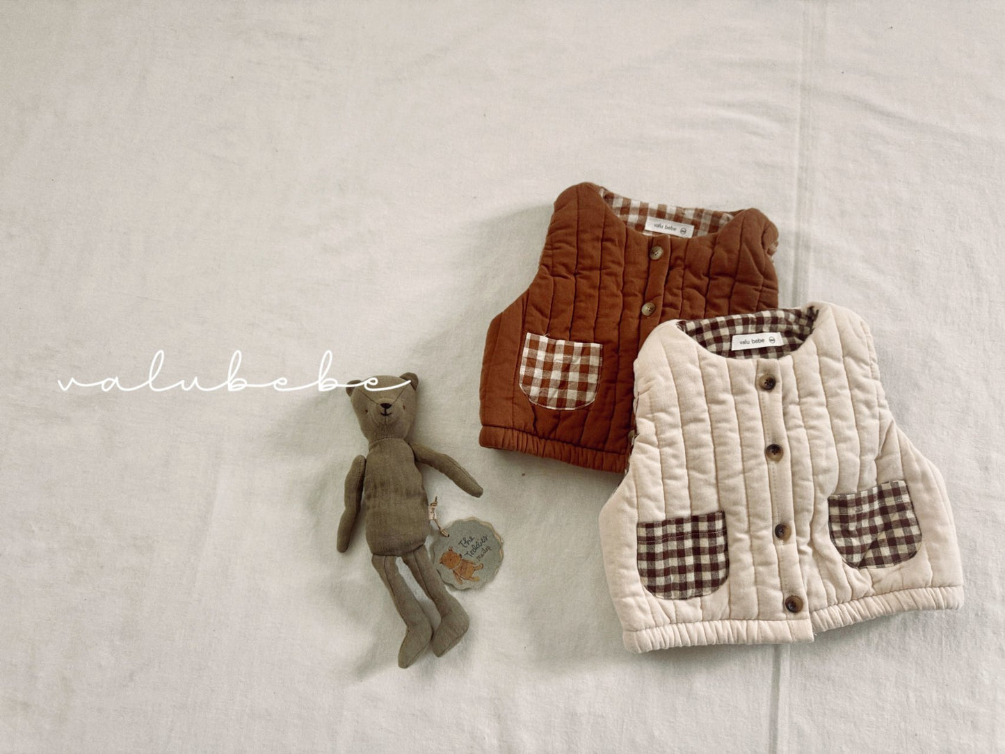 韓國童裝 25冬|valubebe 25514 waistcoat