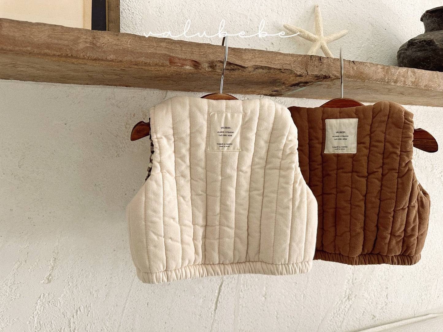 韓國童裝 25冬|valubebe 25514 waistcoat