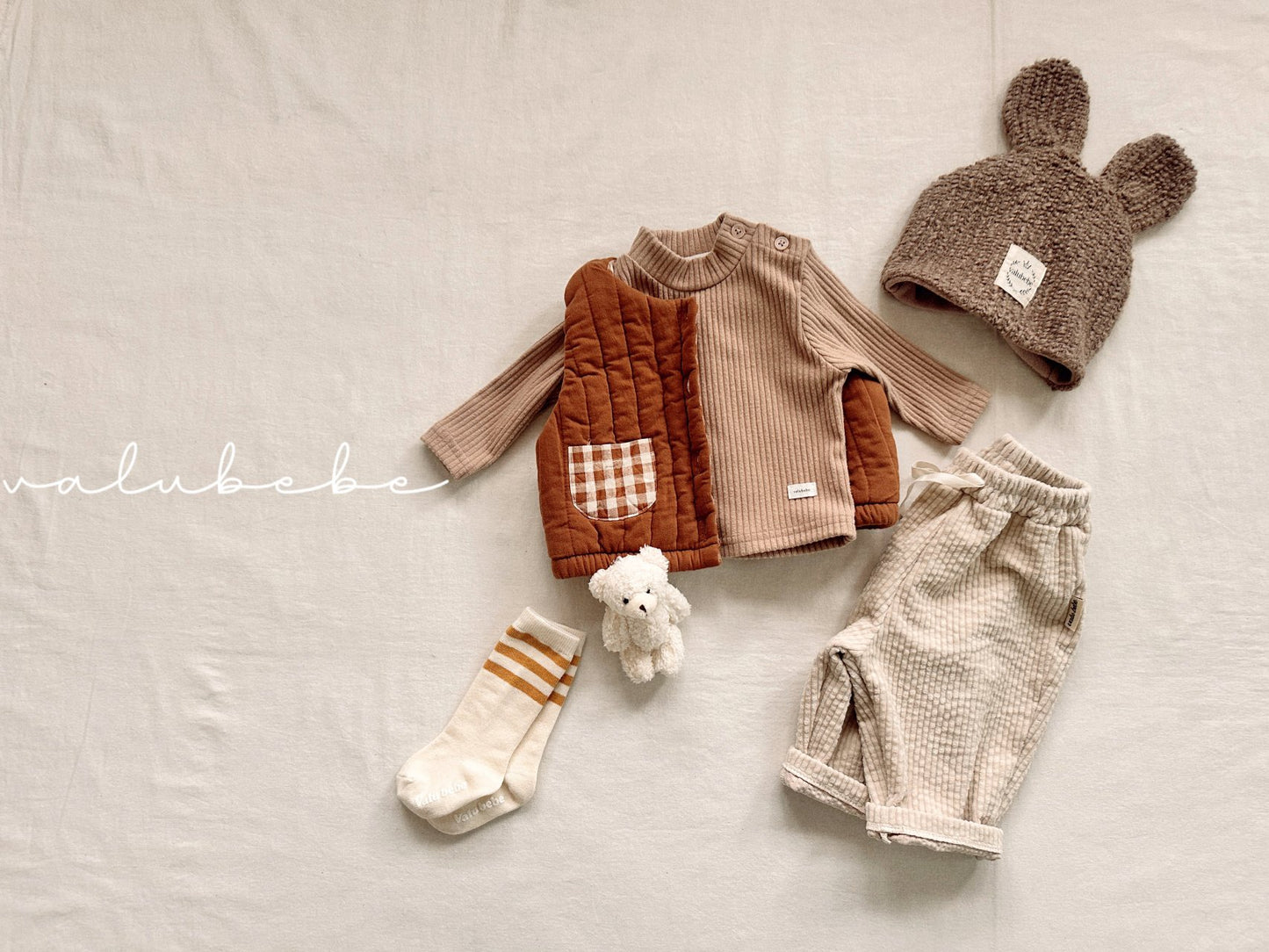 韓國童裝 25冬|valubebe 25514 waistcoat