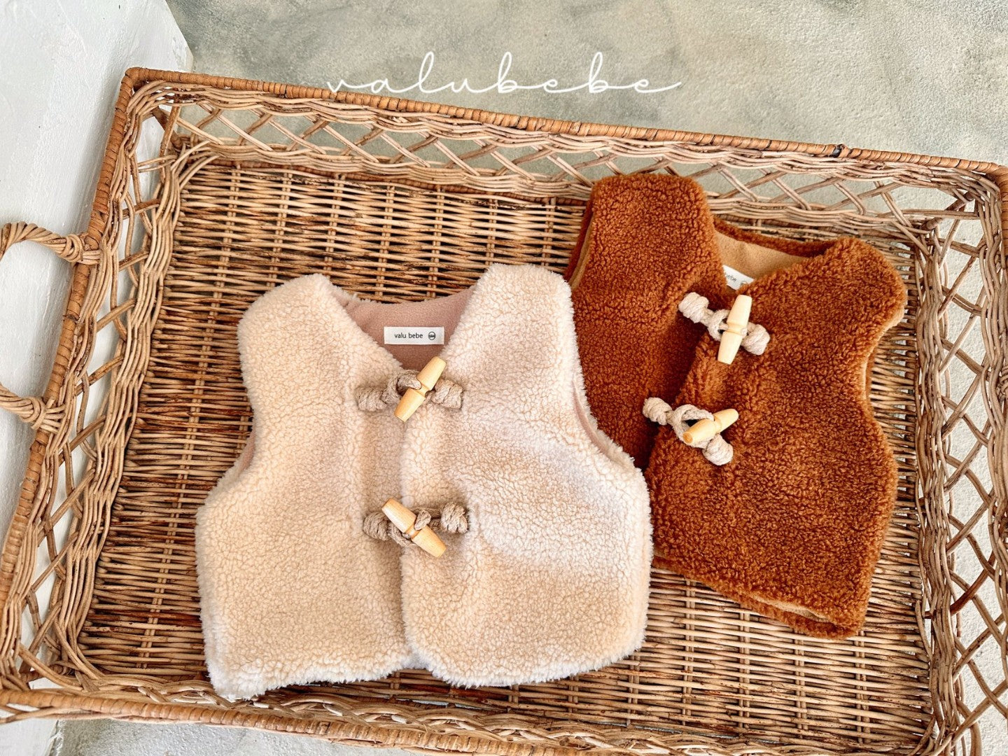 韓國童裝 25冬|valubebe 25520 waistcoat