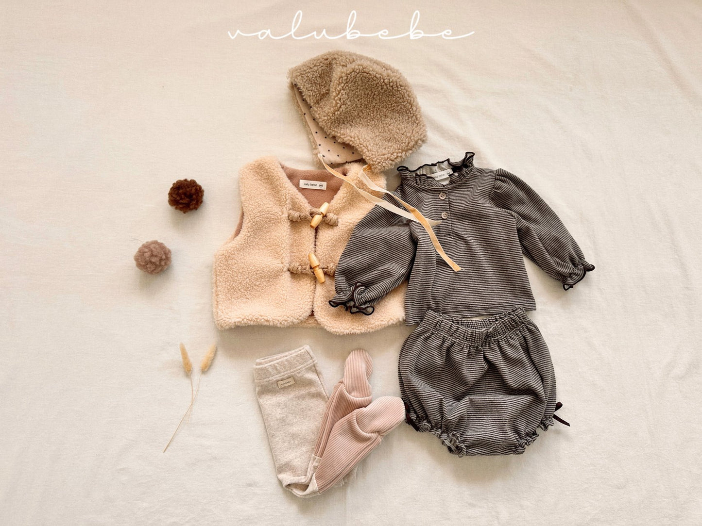 韓國童裝 25冬|valubebe 25520 waistcoat