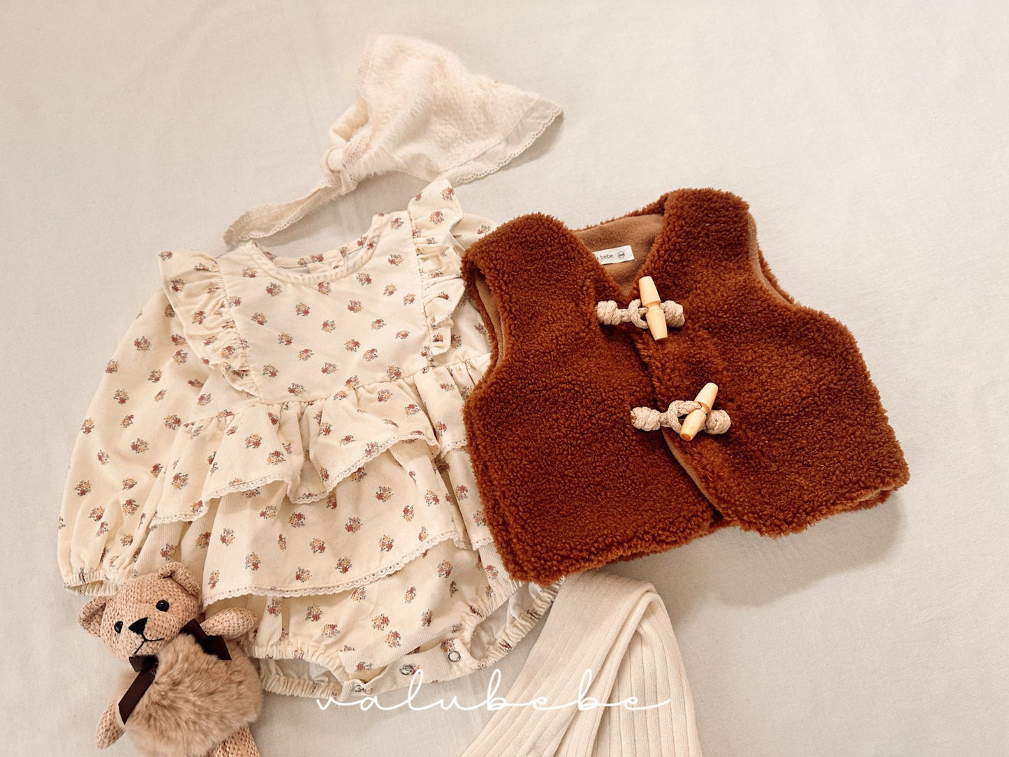 韓國童裝 25冬|valubebe 25520 waistcoat