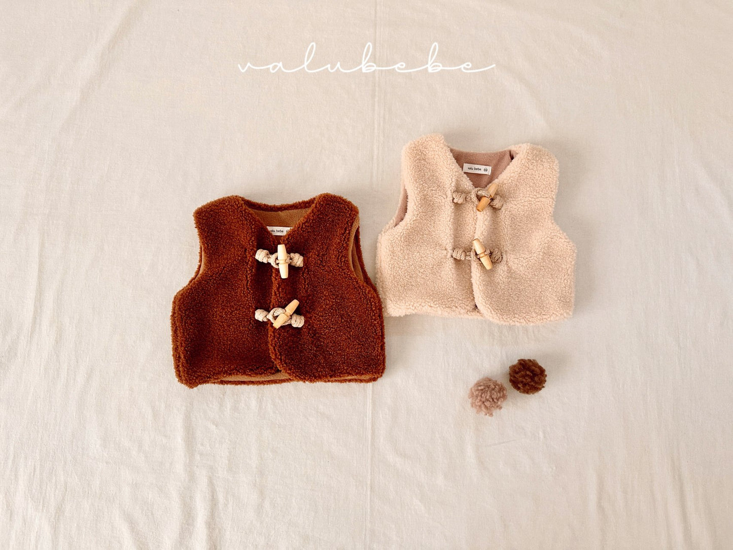 韓國童裝 25冬|valubebe 25520 waistcoat